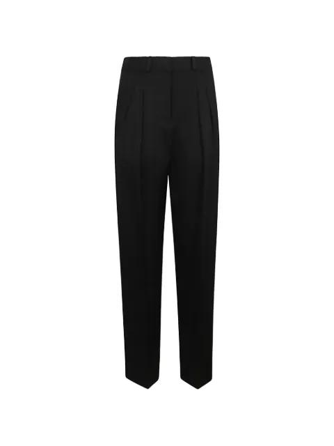 Alio pleated twill trousers by LOULOU