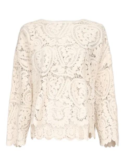 AROLD crochet lace sweater by LOULOU DE SAISON