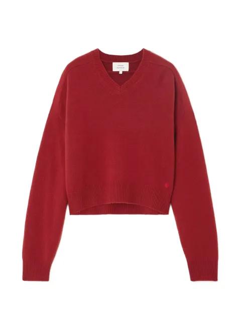 Anaa V-neck ribbed sweater by LOULOU DE SAISON
