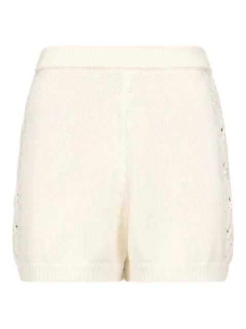 Andel crochet-detail shorts by LOULOU DE SAISON