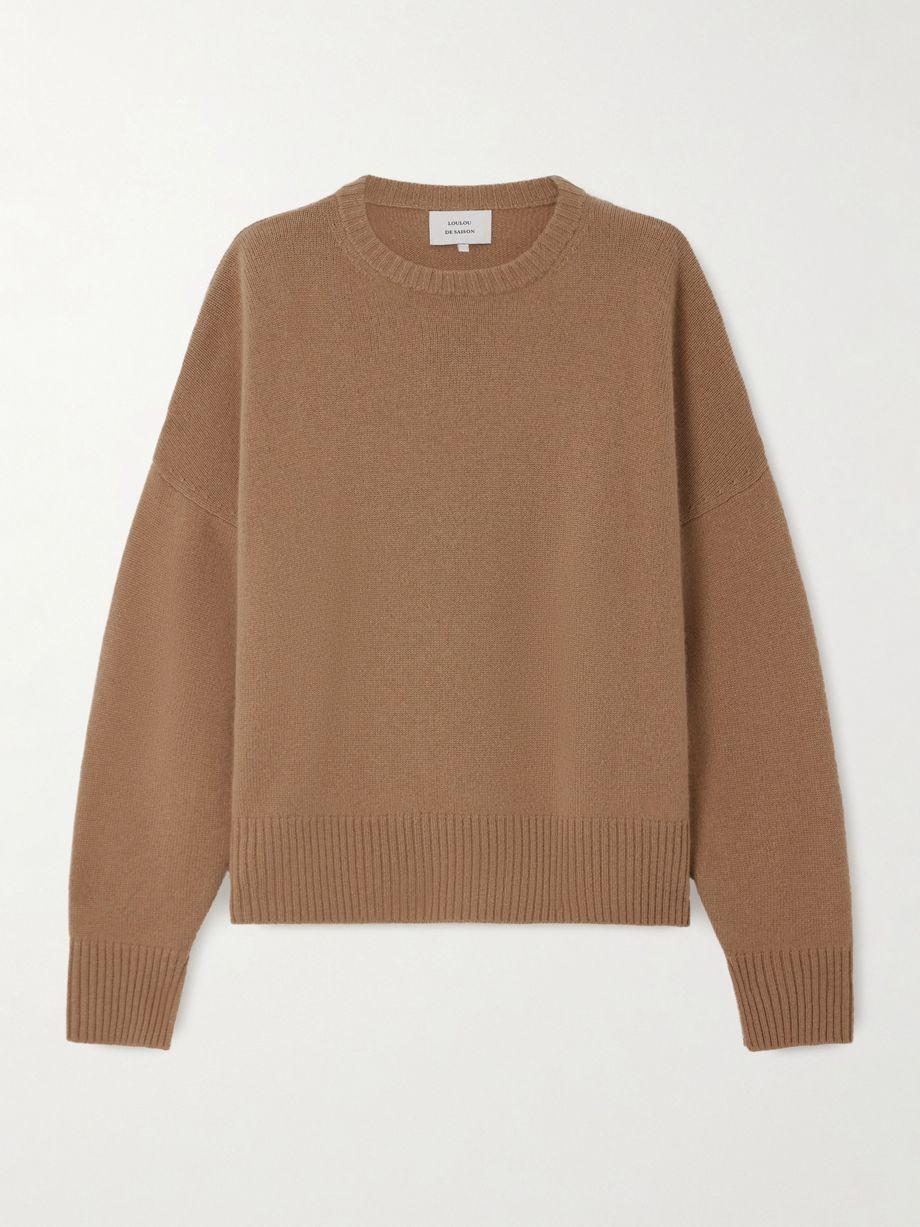 Anton embroidered cashmere sweater by LOULOU DE SAISON