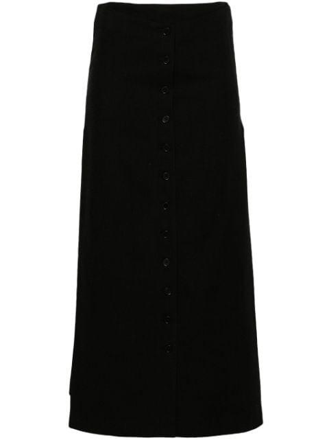 Atriblack buttoned skirt by LOULOU DE SAISON