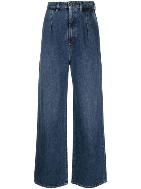 Attu high-rise wide-cut jeans by LOULOU DE SAISON