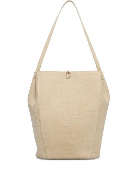 Audrey embossed shoulder bag by LOULOU DE SAISON
