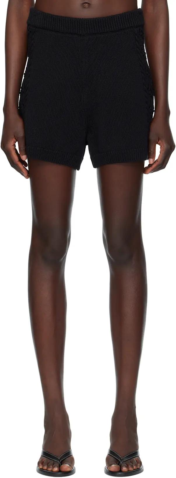 Black Andel Shorts by LOULOU DE SAISON