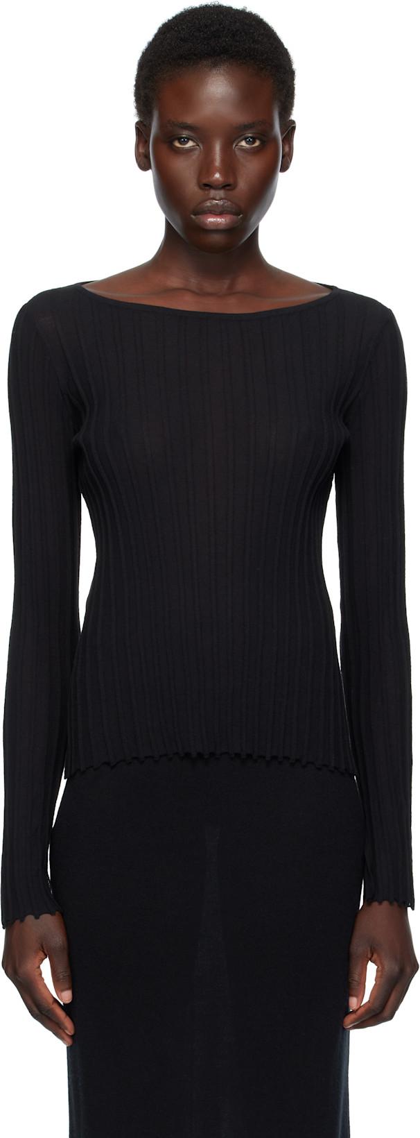Black Mabille T-shirt by LOULOU DE SAISON
