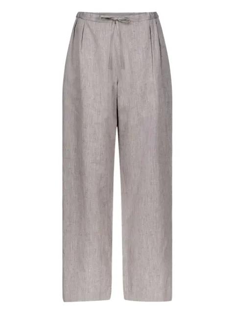 Clark pleated drawstring trousers by LOULOU DE SAISON