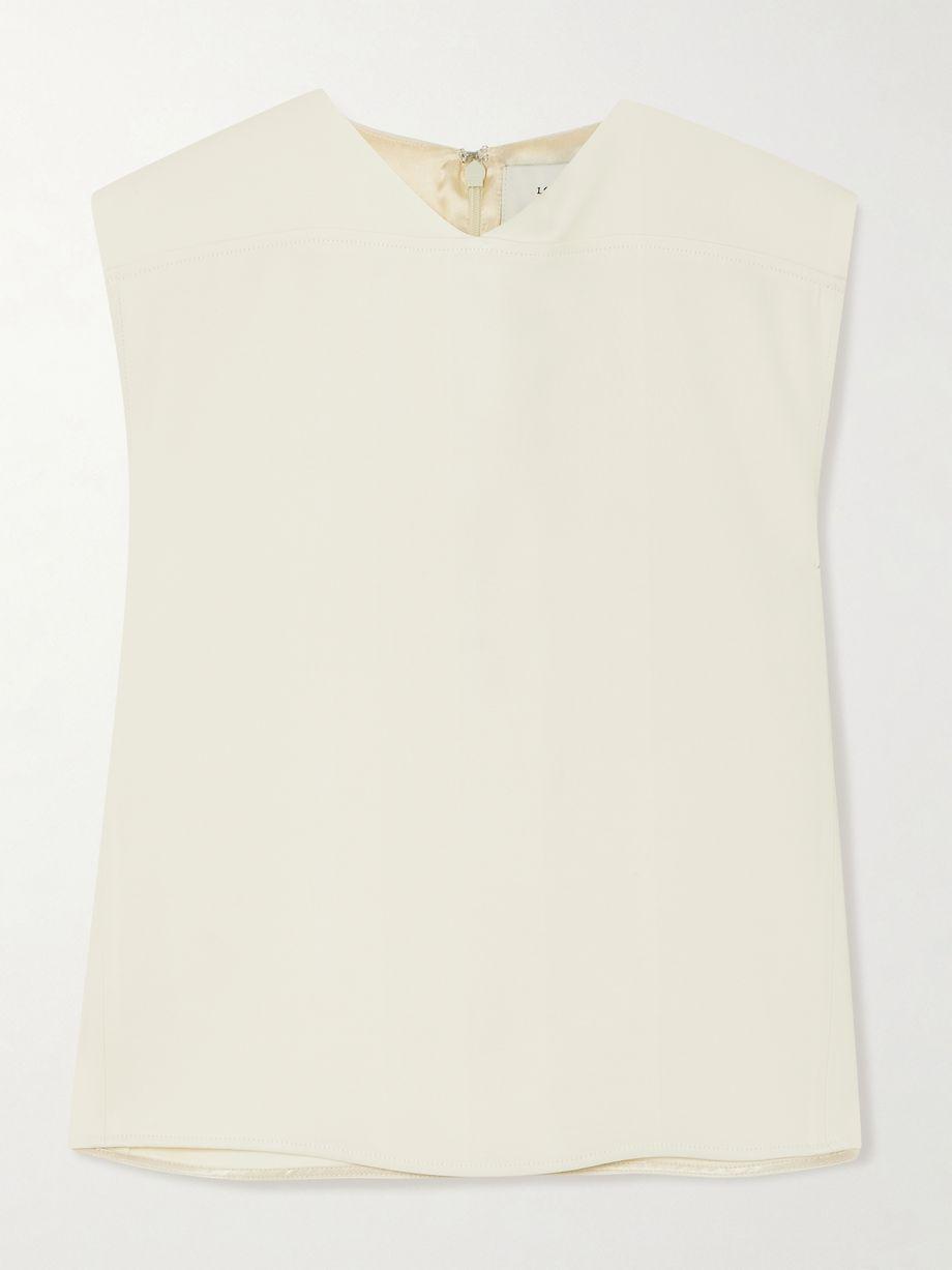Daika cropped twill tank by LOULOU DE SAISON