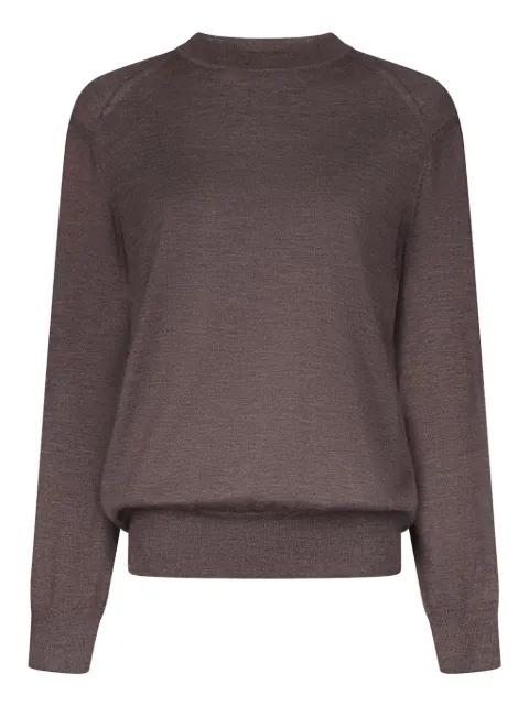 Ditto fluid ribbed crew-neck sweater by LOULOU DE SAISON