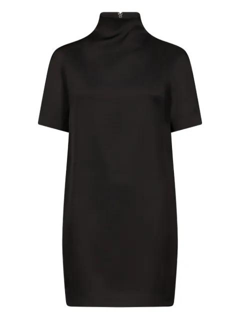 Elton mock-neck short-sleeve dress by LOULOU DE SAISON