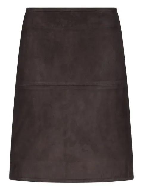 Engel suede oencil mini skirt by LOULOU DE SAISON
