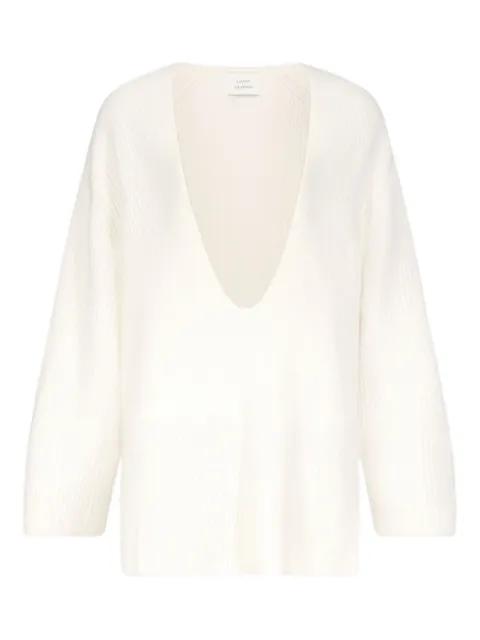 Gabe ribbed U neck sweater by LOULOU DE SAISON