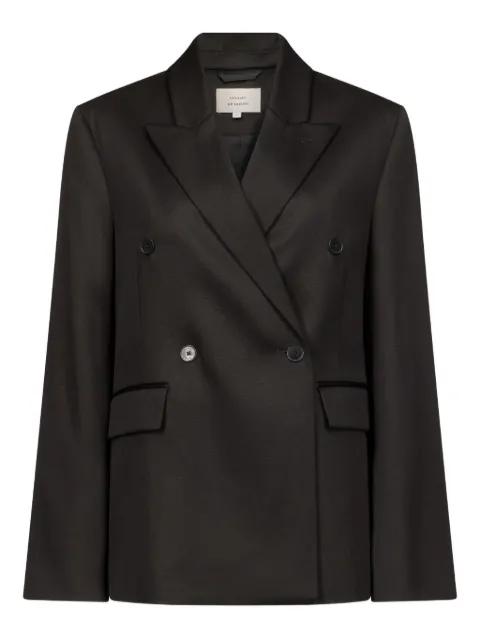 Hornlds double-breasted peak-lapel blazer by LOULOU DE SAISON