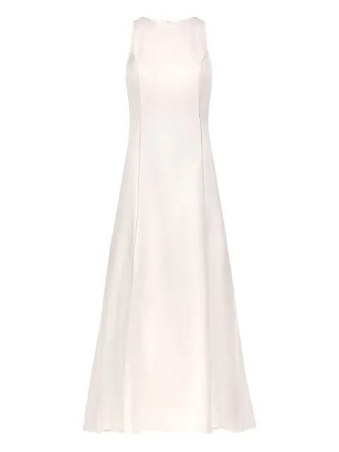 Iraka lace-stitching midi dress by LOULOU DE SAISON