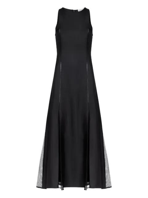 Iraka lace-stitching midi dress by LOULOU DE SAISON