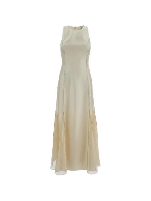 Iraka mesh panel A-line dress by LOULOU DE SAISON