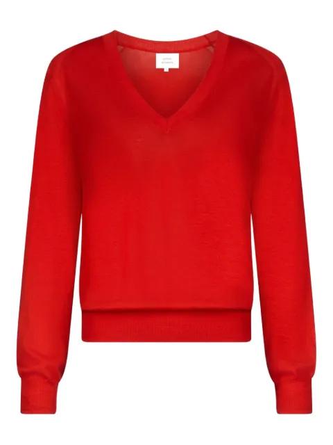 JULIO V-neck ribbed sweater by LOULOU DE SAISON