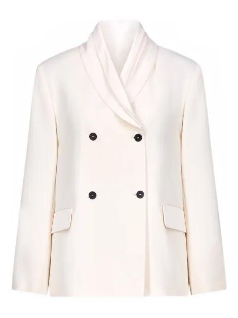 Jiha double-breasted shawl collar jacket by LOULOU DE SAISON