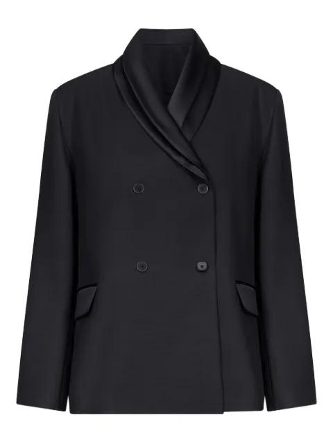 Jiha double-breasted shawl collar jacket by LOULOU DE SAISON
