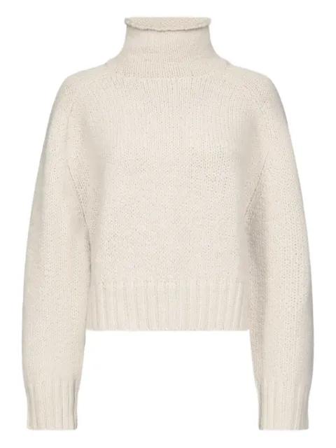 KEAN stand collar ribbed sweater by LOULOU DE SAISON