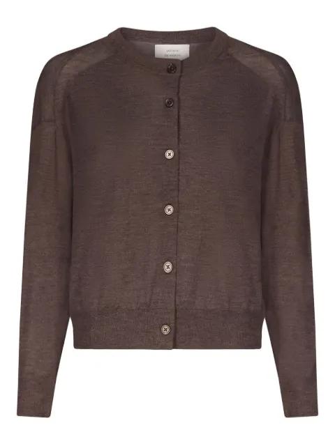 KITA buttoned ribbed cardigan by LOULOU DE SAISON