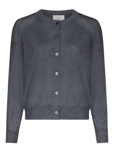 Kita buttoned crew-neck cardigan by LOULOU DE SAISON