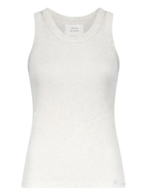 LIMBA embroidered tank top by LOULOU DE SAISON