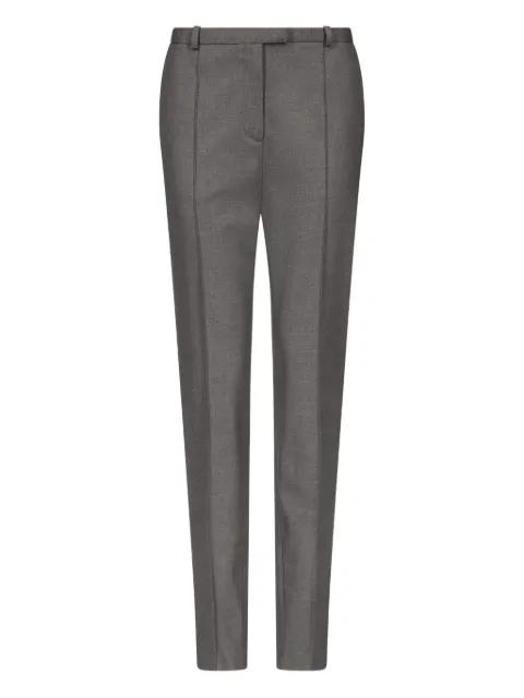 Malka pleat-front fitted trousers by LOULOU DE SAISON