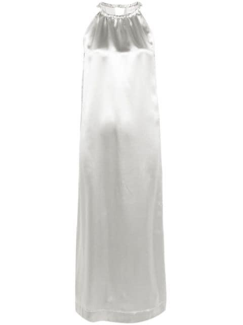 Morene metallic maxi dress by LOULOU DE SAISON