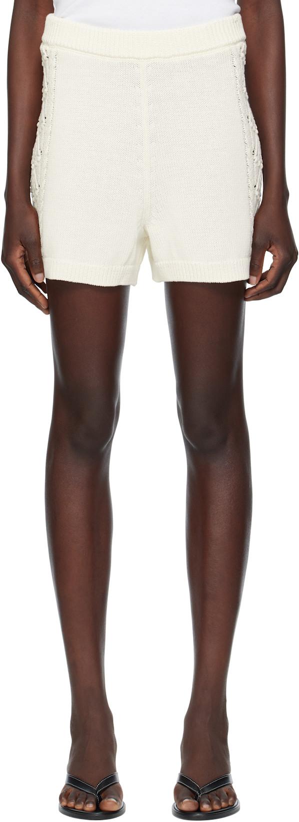 Off-White Andel Shorts by LOULOU DE SAISON