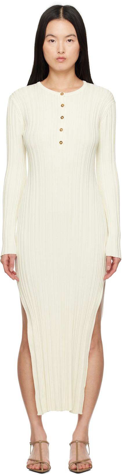 Off-White Eldara Maxi Dress by LOULOU DE SAISON
