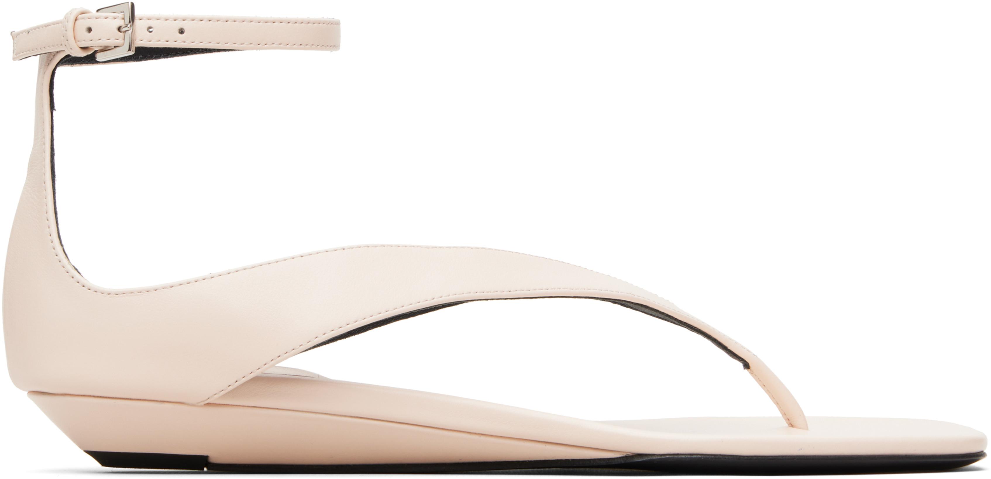 Pink Zio Flip Flop Sandals by LOULOU DE SAISON