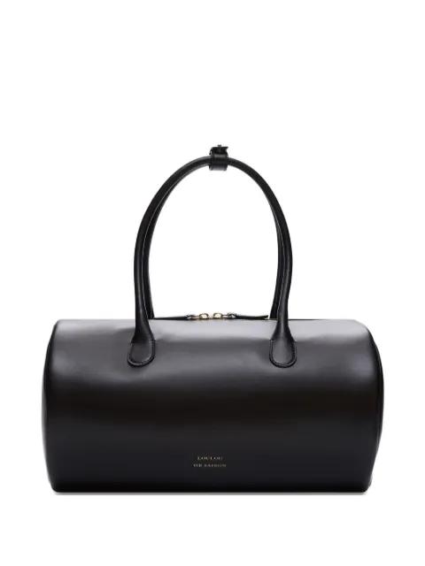 Reez cylindric leather shoulder bag by LOULOU DE SAISON
