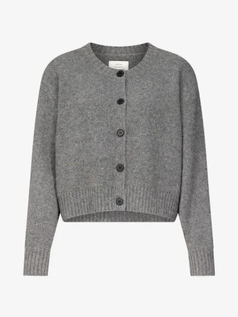 Remus ribbed-knit cropped cardigan by LOULOU DE SAISON