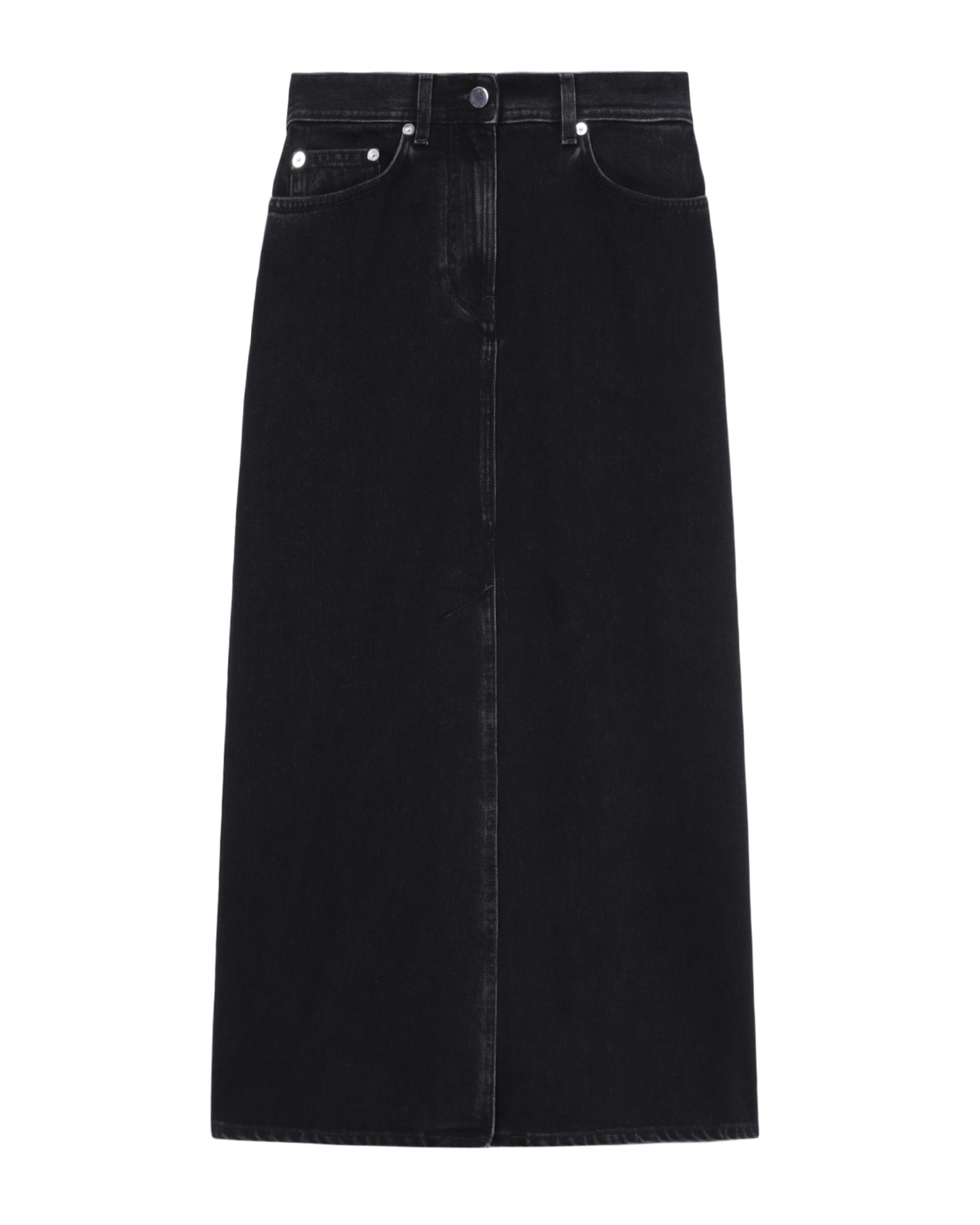 Rona denim midi skirt by LOULOU DE SAISON
