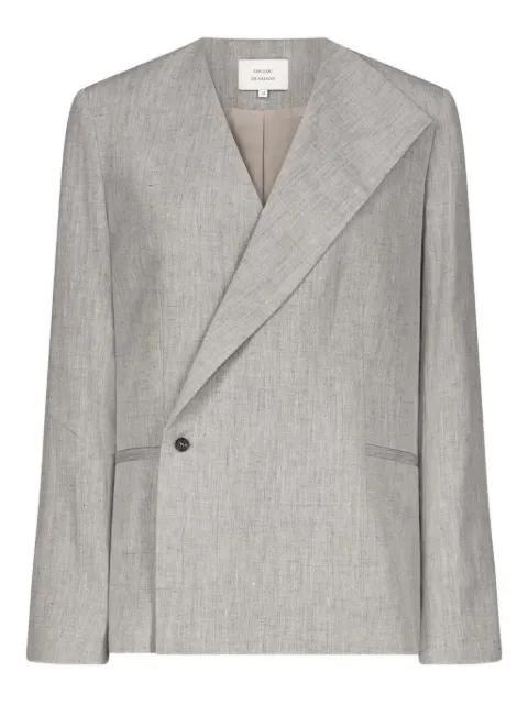 Suna asymmetrical blazer by LOULOU DE SAISON