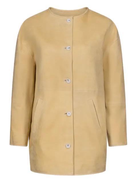 Waren crew-neck coat by LOULOU DE SAISON