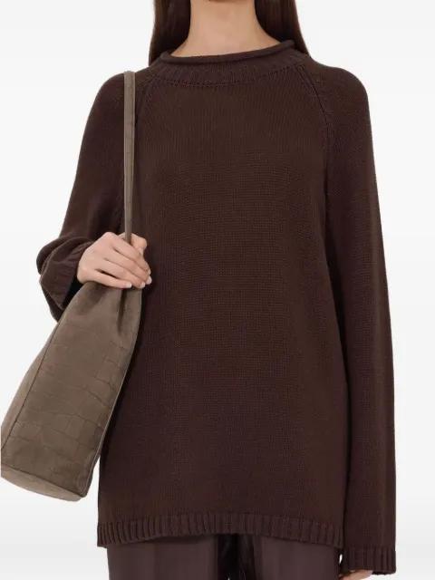Zima raglan-sleeve sweater by LOULOU DE SAISON