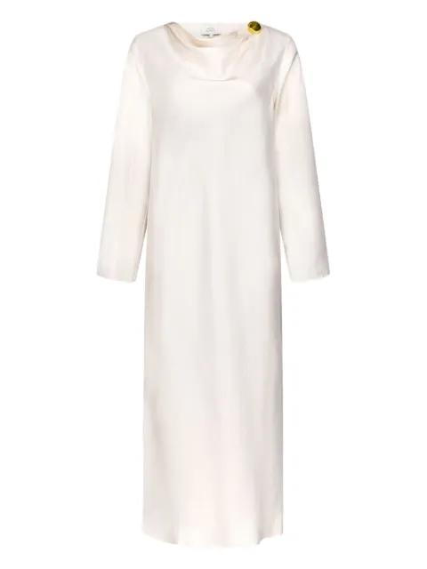 Zoya draped midi dress by LOULOU DE SAISON