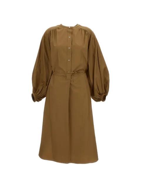 balloon-sleeved midi dress by LOULOU DE SAISON