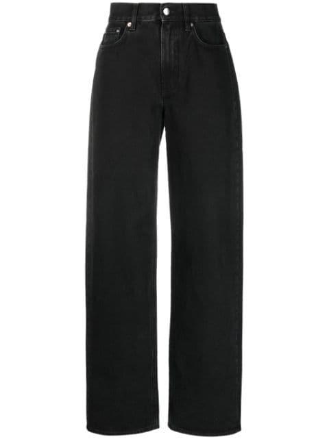 dark-wash wide-leg jeans by LOULOU DE SAISON