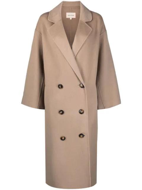 double-breasted Borne coat by LOULOU DE SAISON