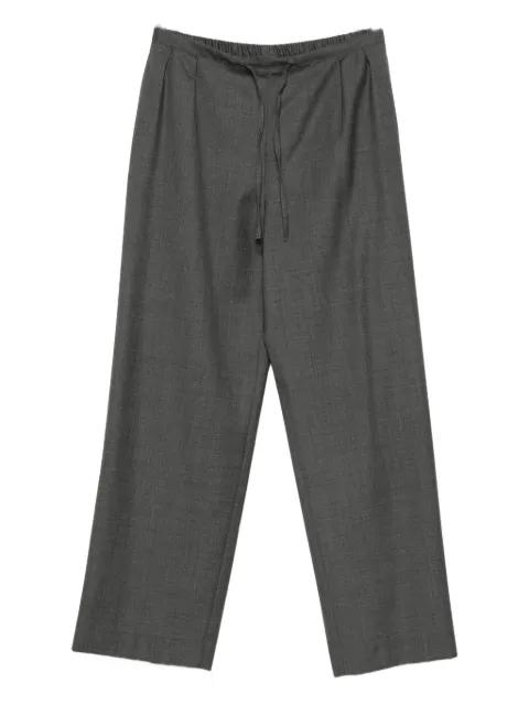 drawstring wool trousers by LOULOU DE SAISON