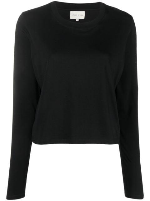 long-sleeve cotton T-shirt by LOULOU DE SAISON