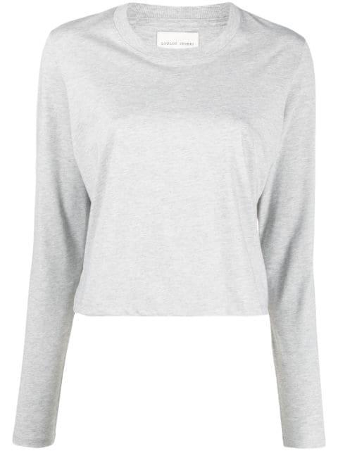 long-sleeve cotton T-shirt by LOULOU DE SAISON