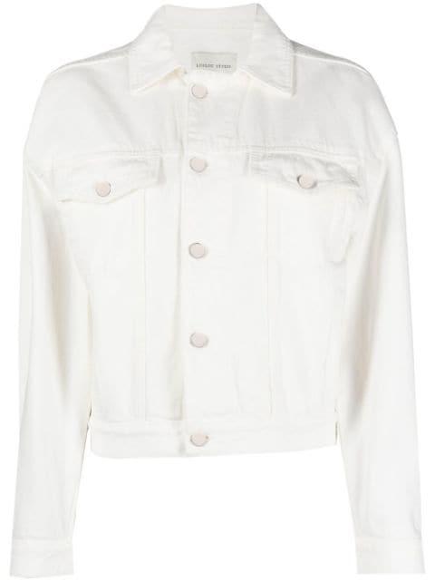 long-sleeved denim jacket by LOULOU DE SAISON