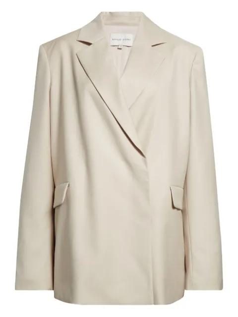 notched-lapel blazer by LOULOU DE SAISON