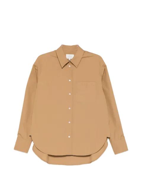 pocket curved hem shirt by LOULOU DE SAISON