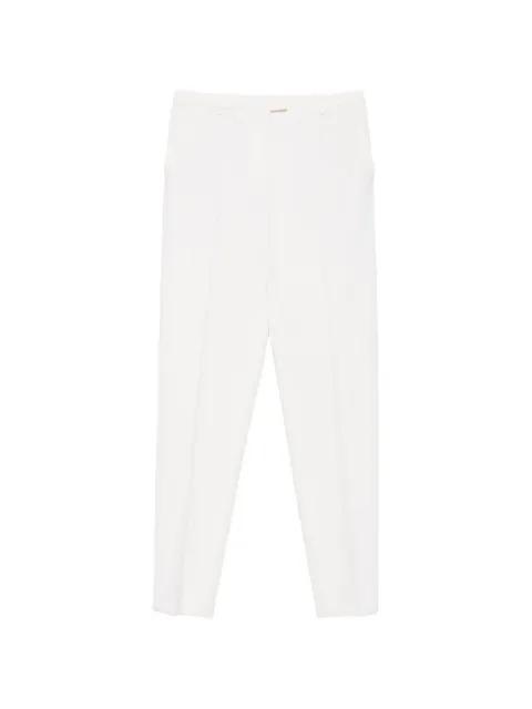 pressed-crease straight-leg trousers by LOULOU DE SAISON
