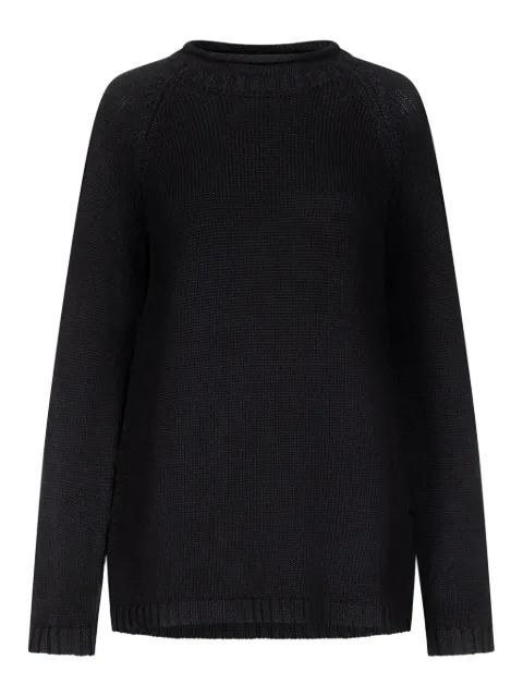 raglan-sleeve ribbed sweater by LOULOU DE SAISON